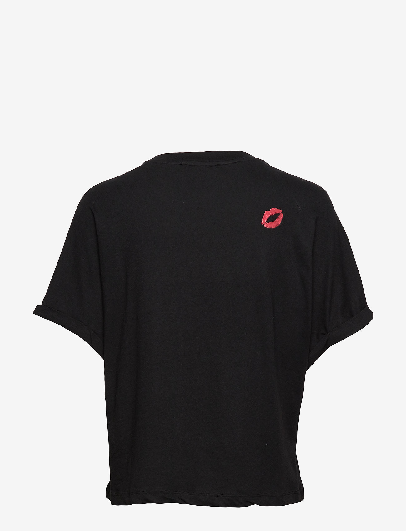 GUESS Jeans - SS CN OMBRETTA TEE - jet black a996 - 1