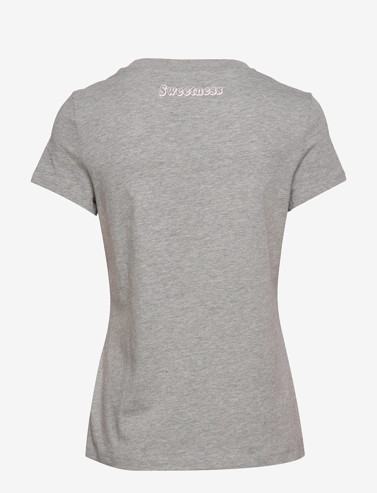 GUESS Jeans - SS RN CREAMY TEE - stone heather gre - 1