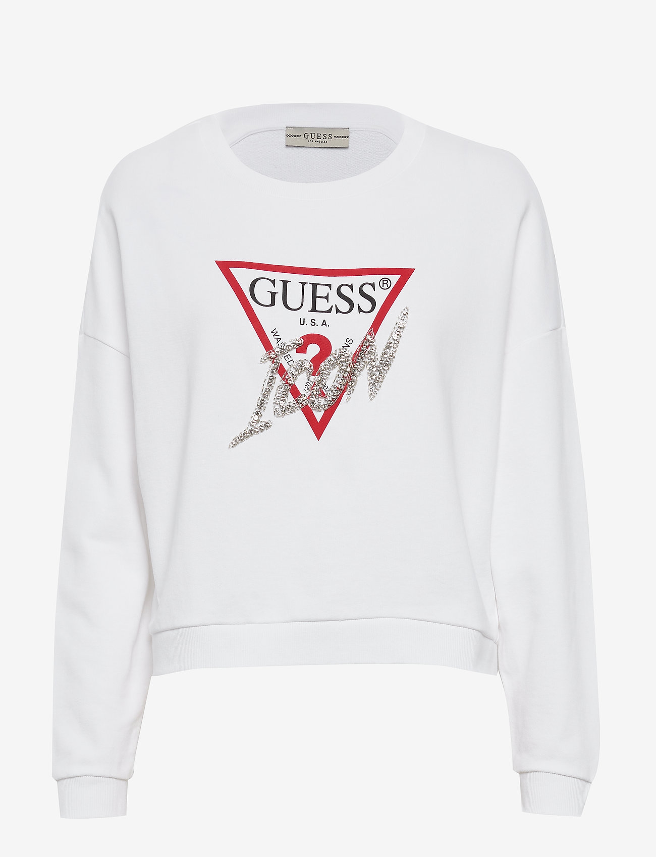 GUESS Jeans - ICON FLEECE - true white a000 - 0