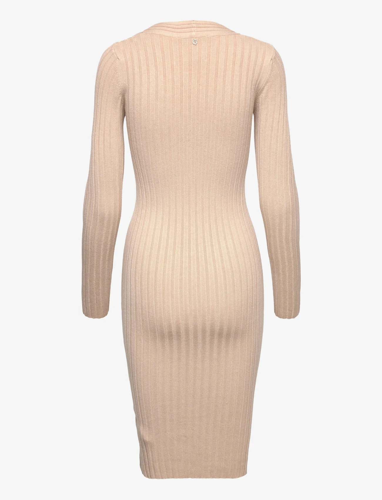 GUESS Jeans - GABRIELLE DRESS SWEATER - bodycon dresses - smoked peach - 1
