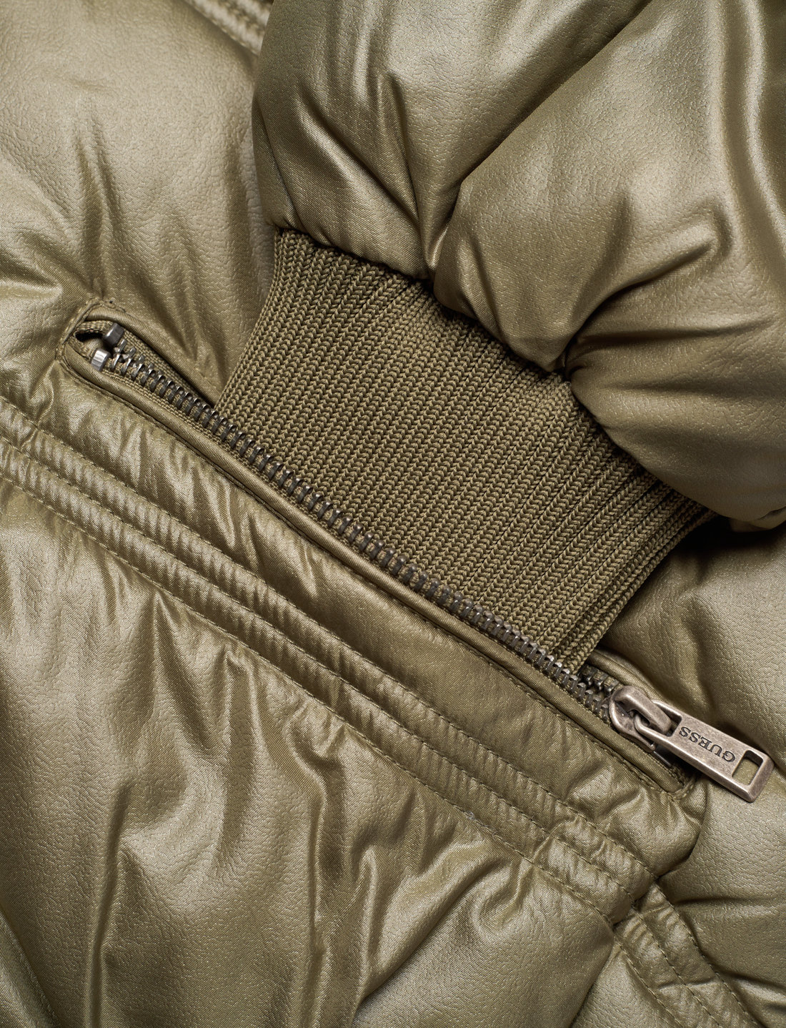 Guess green 2025 winter jacket