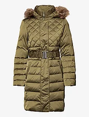 GUESS Jeans - LOLIE DOWN JACKET - winter coats - burnt olive multi - 0