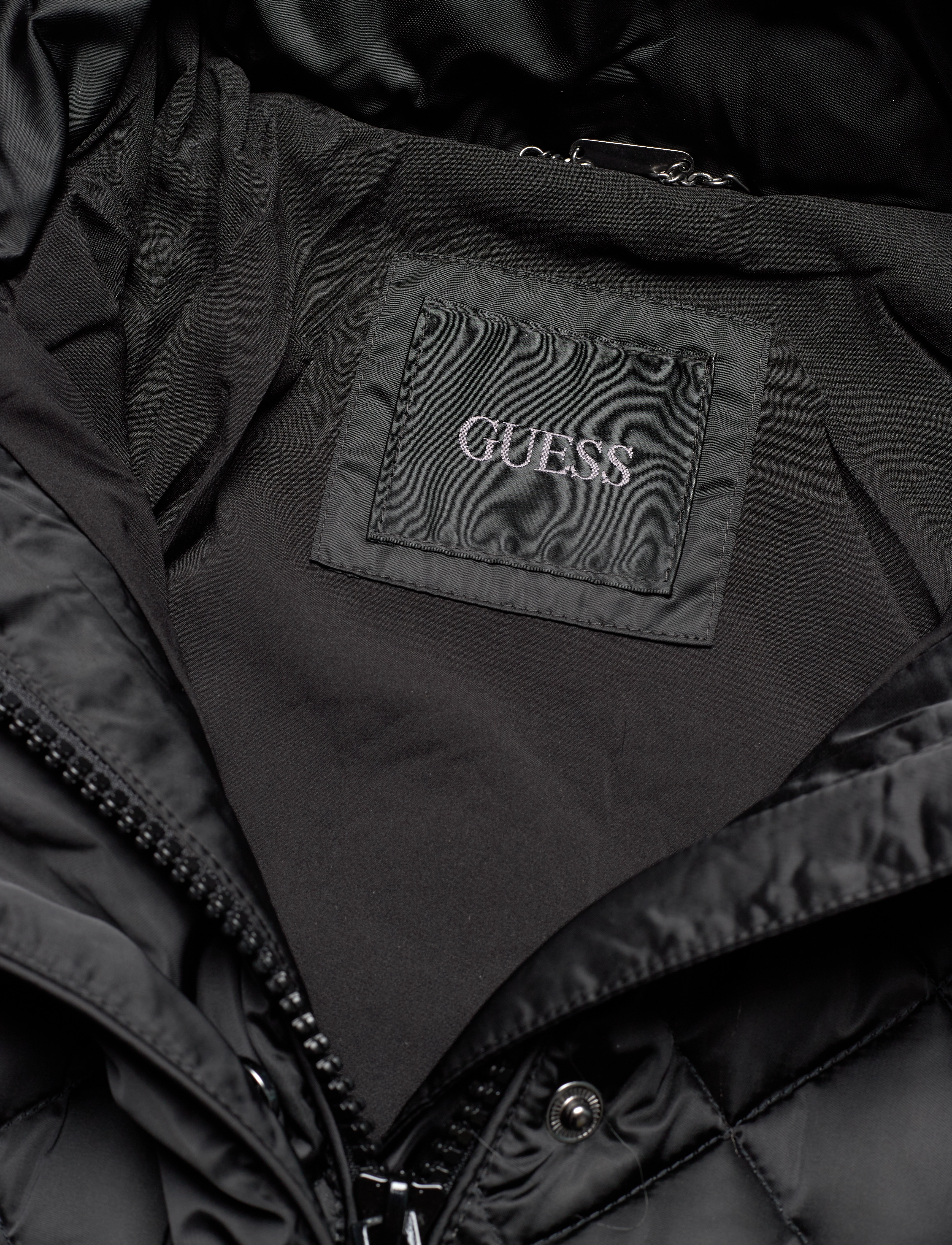 GUESS Jeans - LOLIE DOWN JACKET - jet black a996 - 2