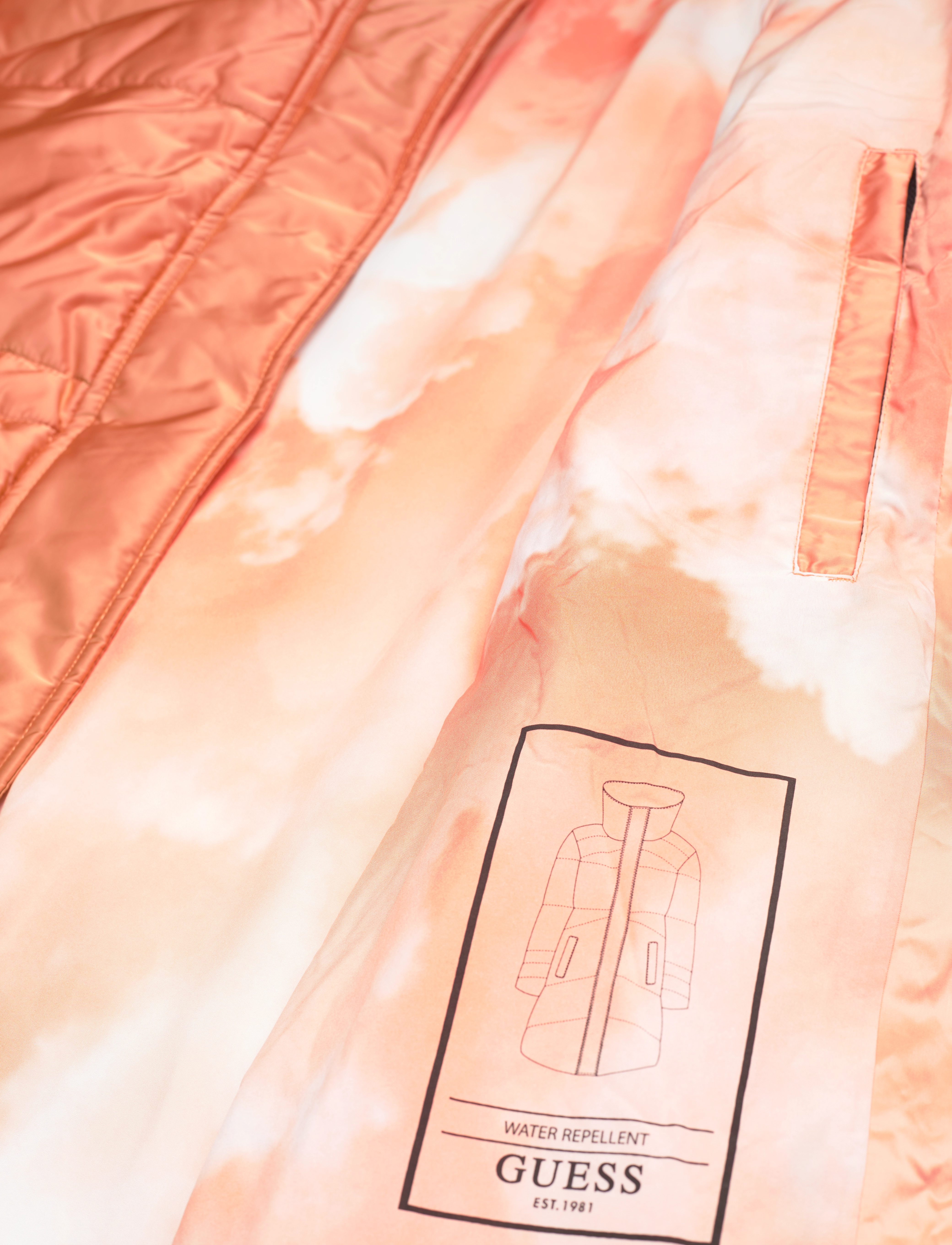 GUESS Jeans - OPHELIE JACKET - gefütterte & daunenjacken - amber degrade - 5
