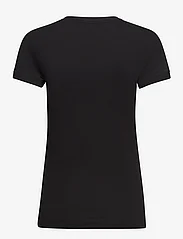 GUESS Jeans - SS CN MINI TRIANGLE TEE - lowest prices - jet black a996 - 1