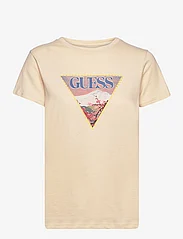 GUESS Jeans - SS GUESS FUJI EASY TEE - t-särgid - calm sands multi - 0