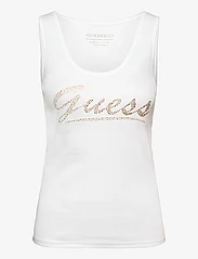 GUESS Jeans - LOGO TANK TOP - lowest prices - pure white - 0