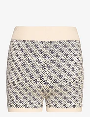 GUESS Jeans - LISE 4G LOGO SWTR SHORT - cycling shorts - pearl oyster and - 1