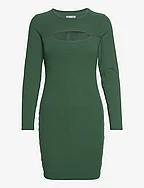 ES LS LANA DRESS - MOSS MAT