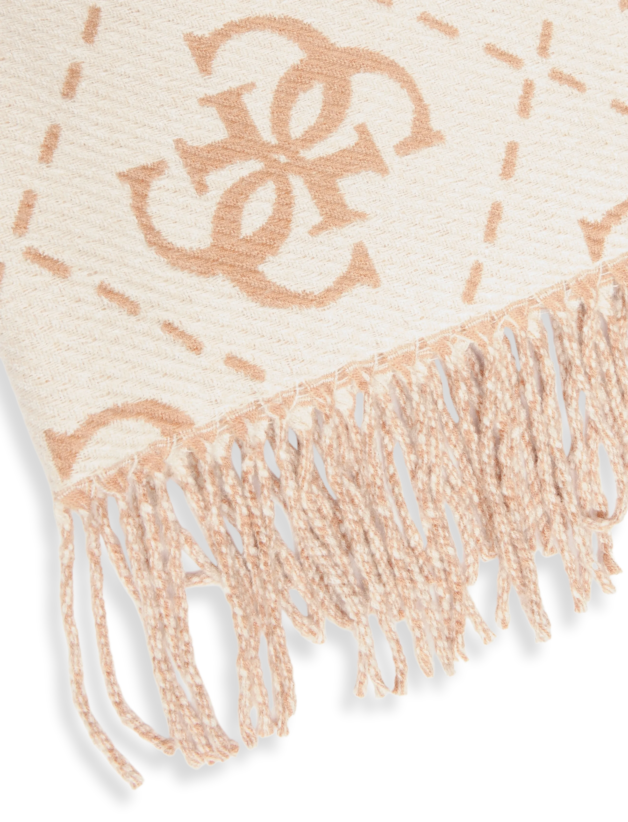 GUESS - SCARF 70X190 - winter scarves - latte logo brown - 2