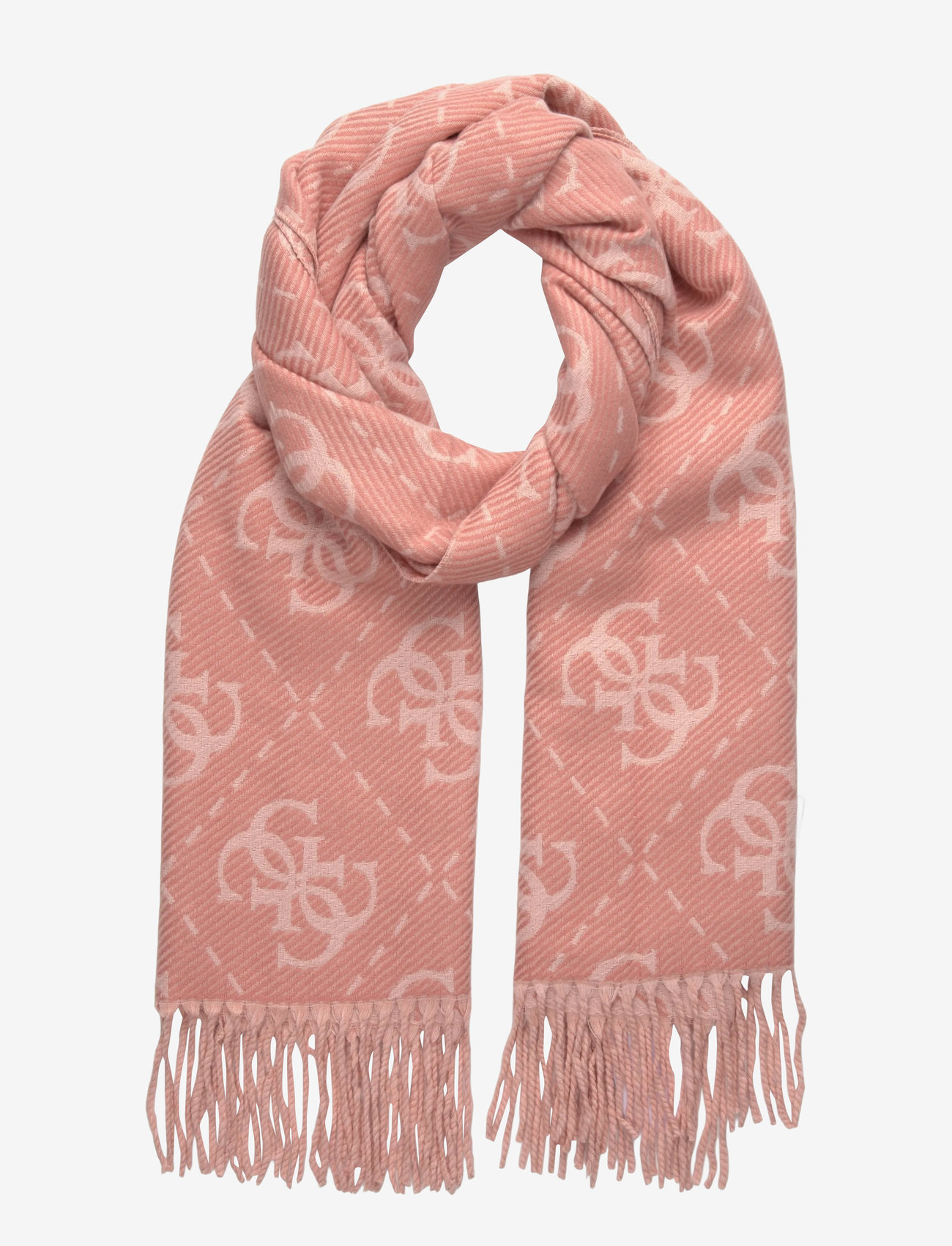 GUESS - SCARF 70X190 - halsdukar - rose - 0