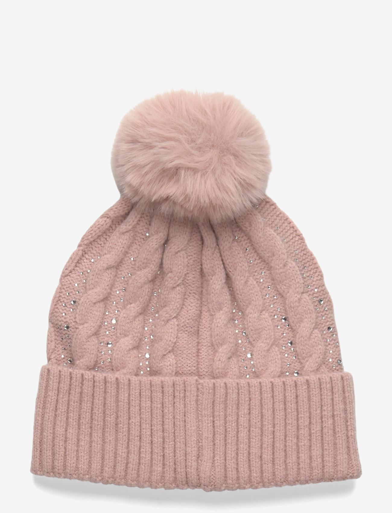 GUESS - KNITTED BEANIE - rose - 1