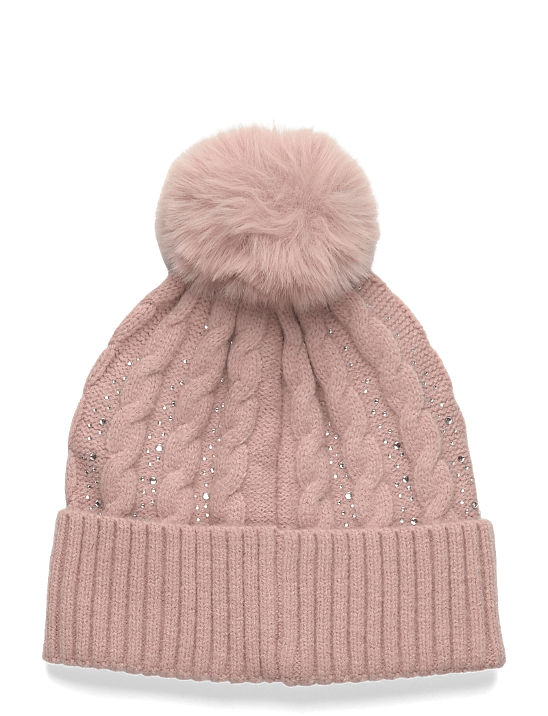 GUESS - KNITTED BEANIE - huer - rose - 1