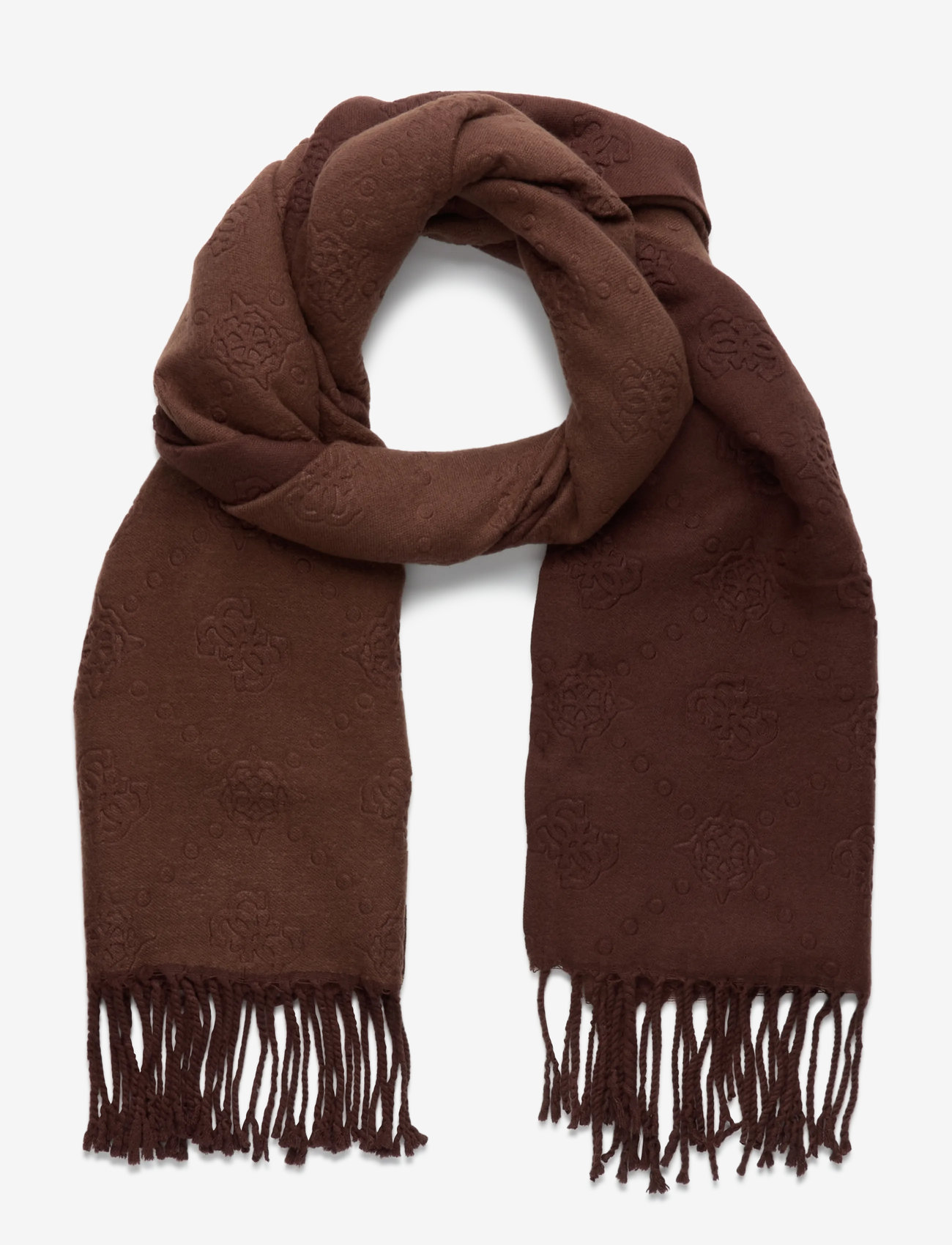 GUESS - SCARF 70X180 - winterschals - chocolate - 0