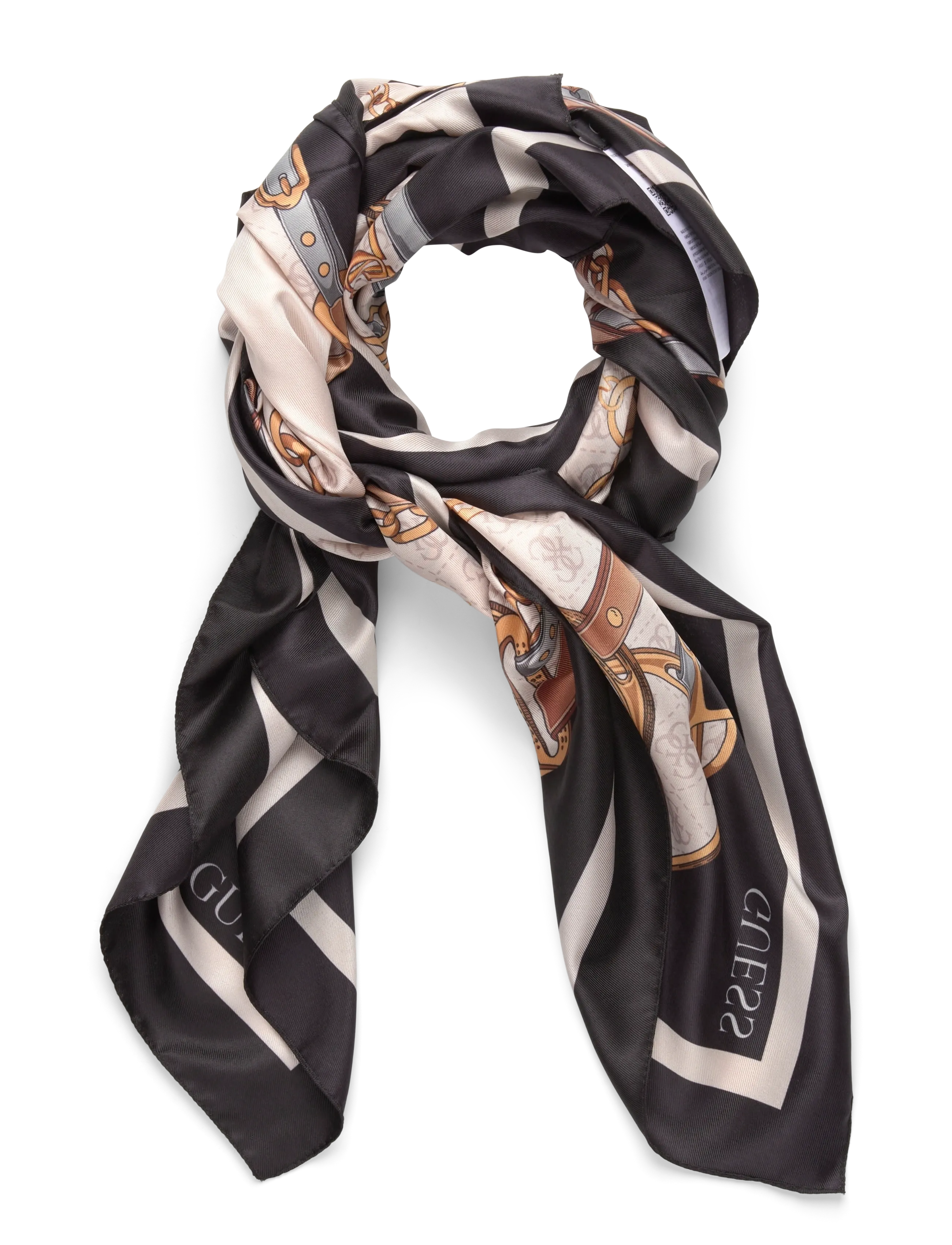 GUESS KEFIAH 120X120 - GUESS - BLACK / black