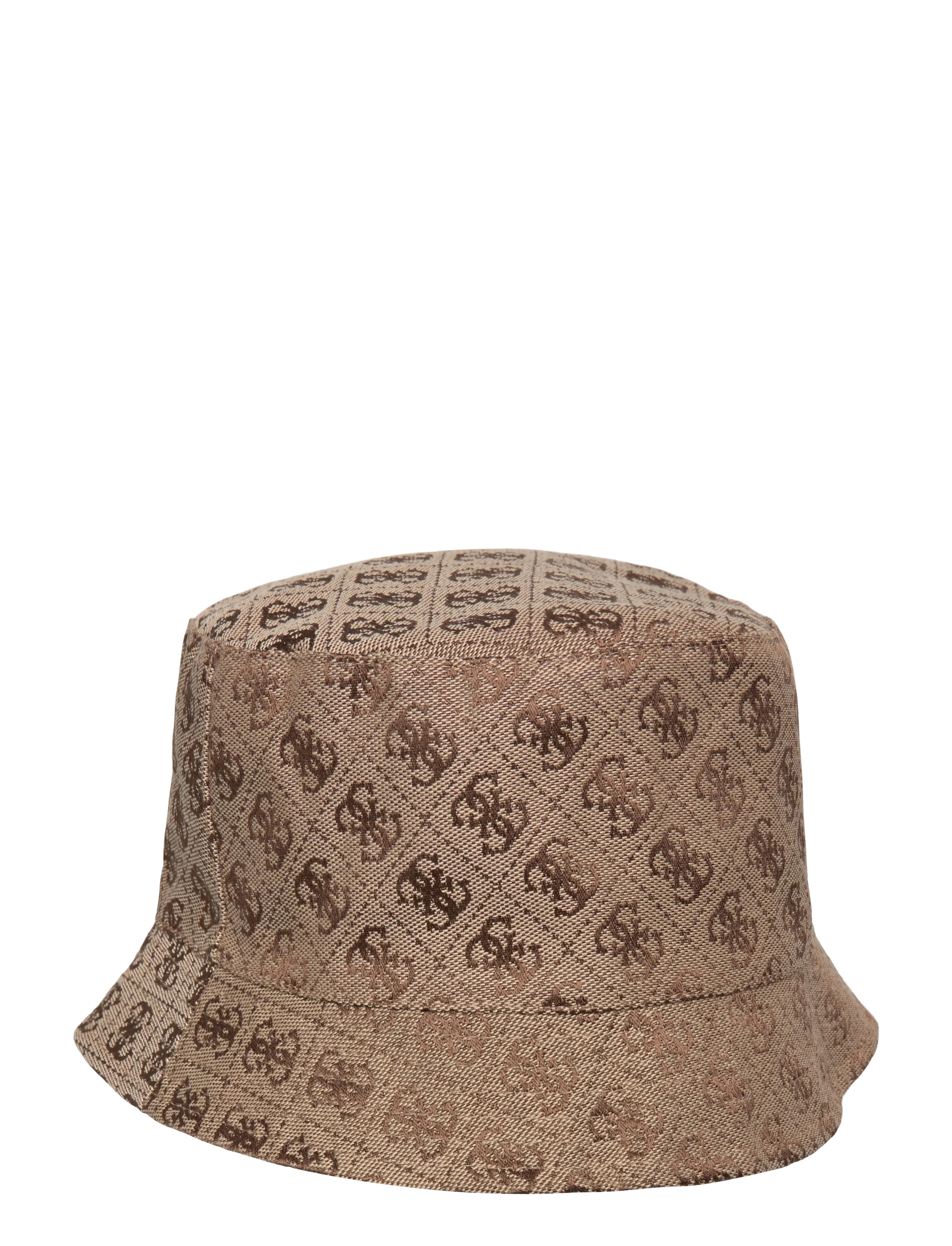 GUESS NOELLE II DB FACE JCQ RAIN HAT - Aksessuaarid - LIGHT BLUE LOGO / brown