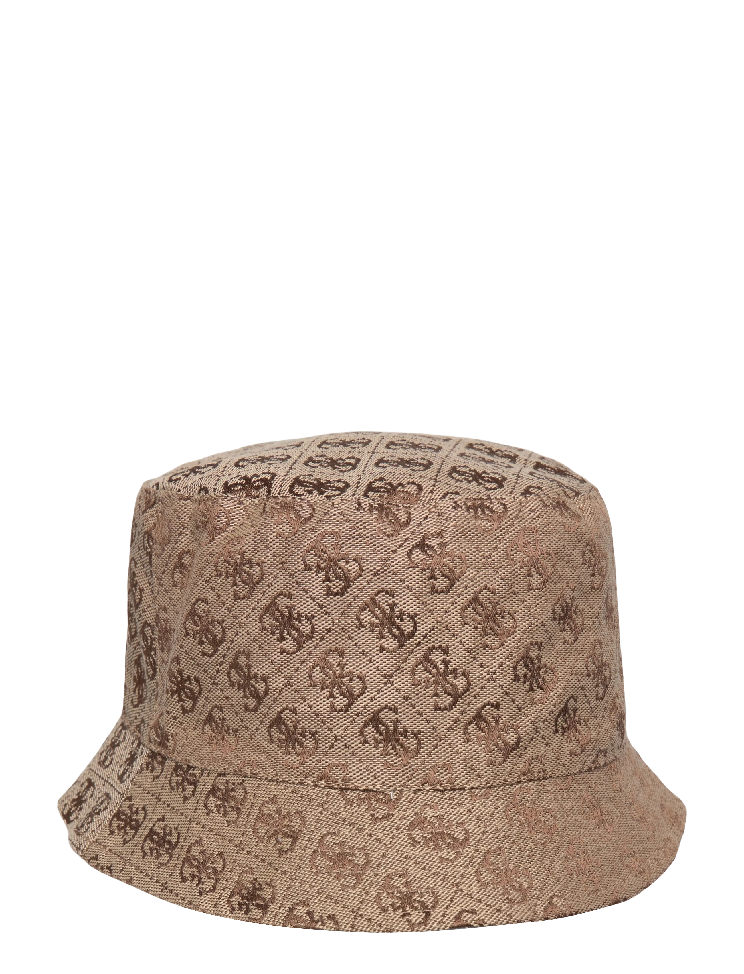 GUESS - NOELLE II DB FACE JCQ RAIN HAT - bucket hats - light blue logo - 1