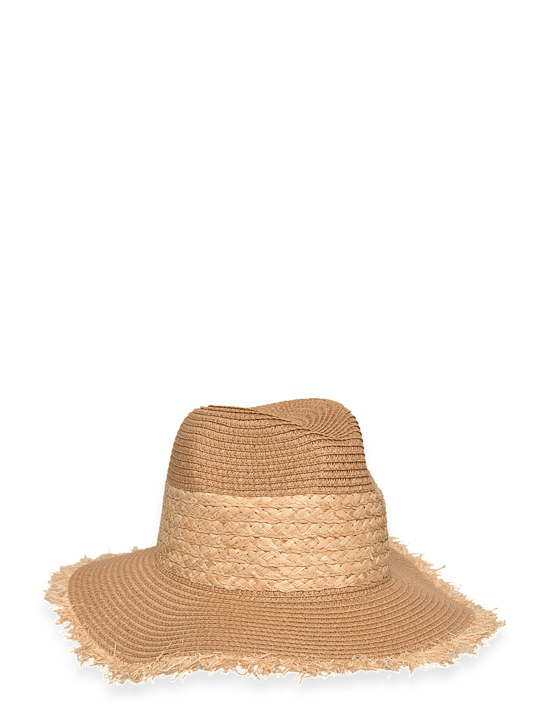 GUESS - OFELIA RAFFIA FEDORA HAT - strohhüte - natural cognac - 0