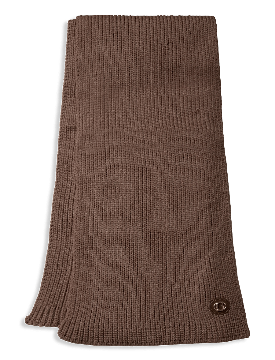 GUESS - KNITTED SCARF - espresso - 0