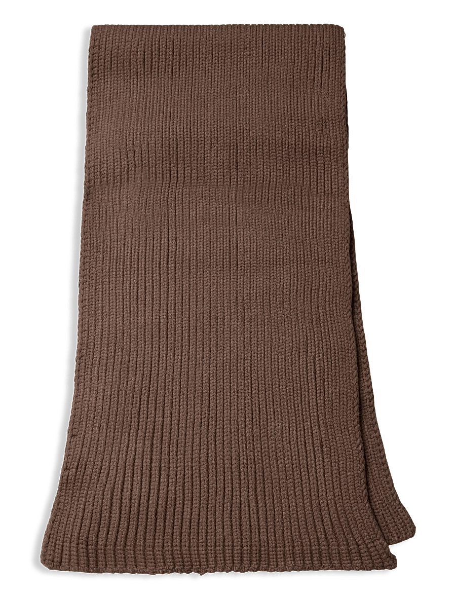 GUESS - KNITTED SCARF - espresso - 1