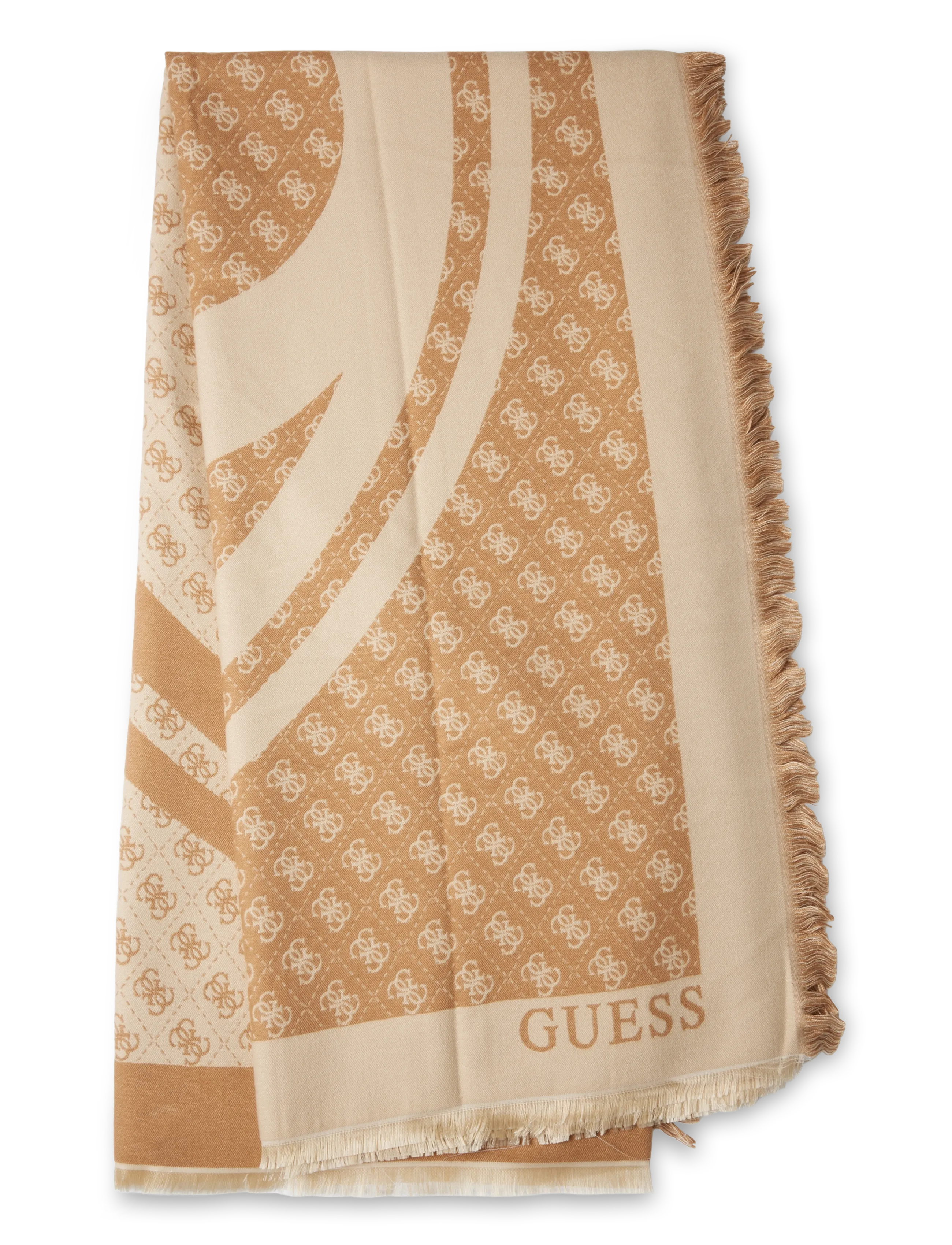 GUESS - NOELLE II 130X135 JCQRD KEFIAH - alltags-style - latte logo - 1