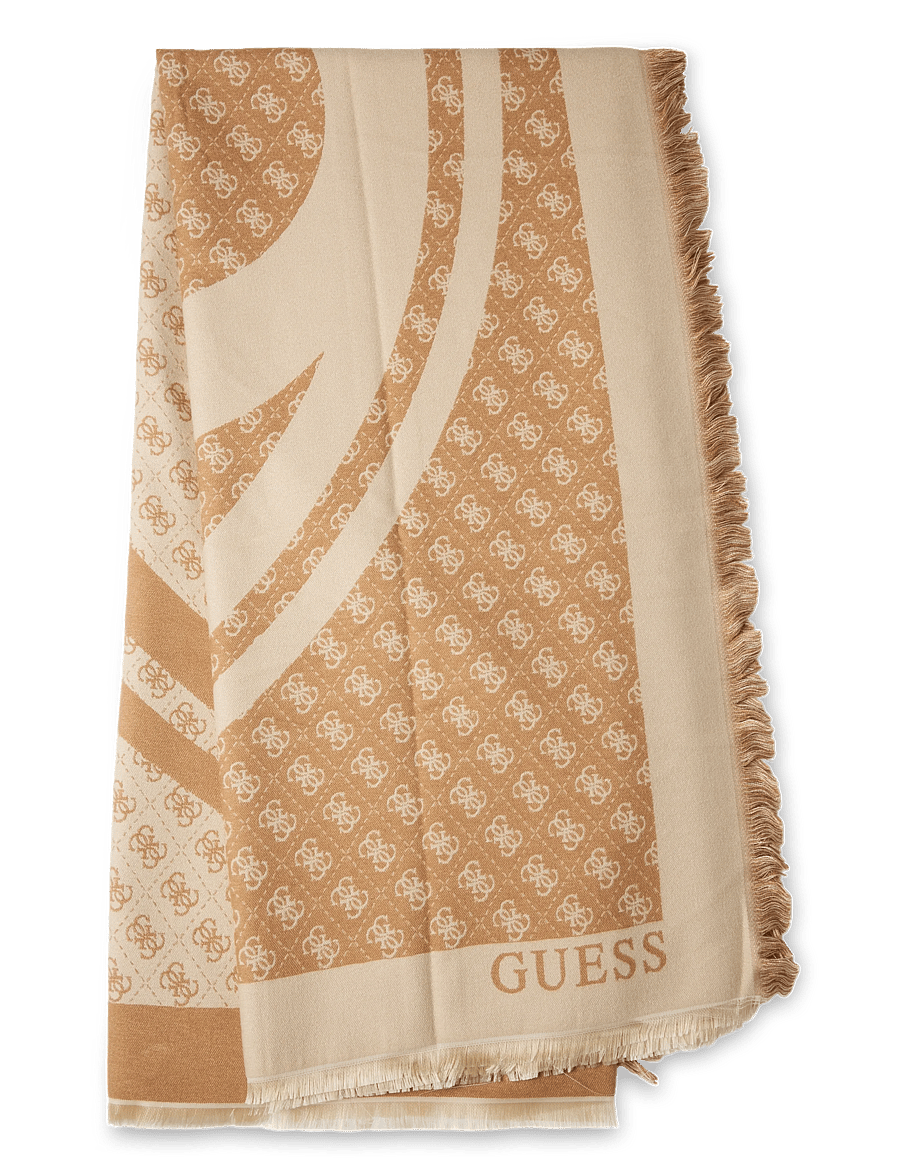 GUESS - NOELLE II 130X135 JCQRD KEFIAH - alltags-style - latte logo - 1