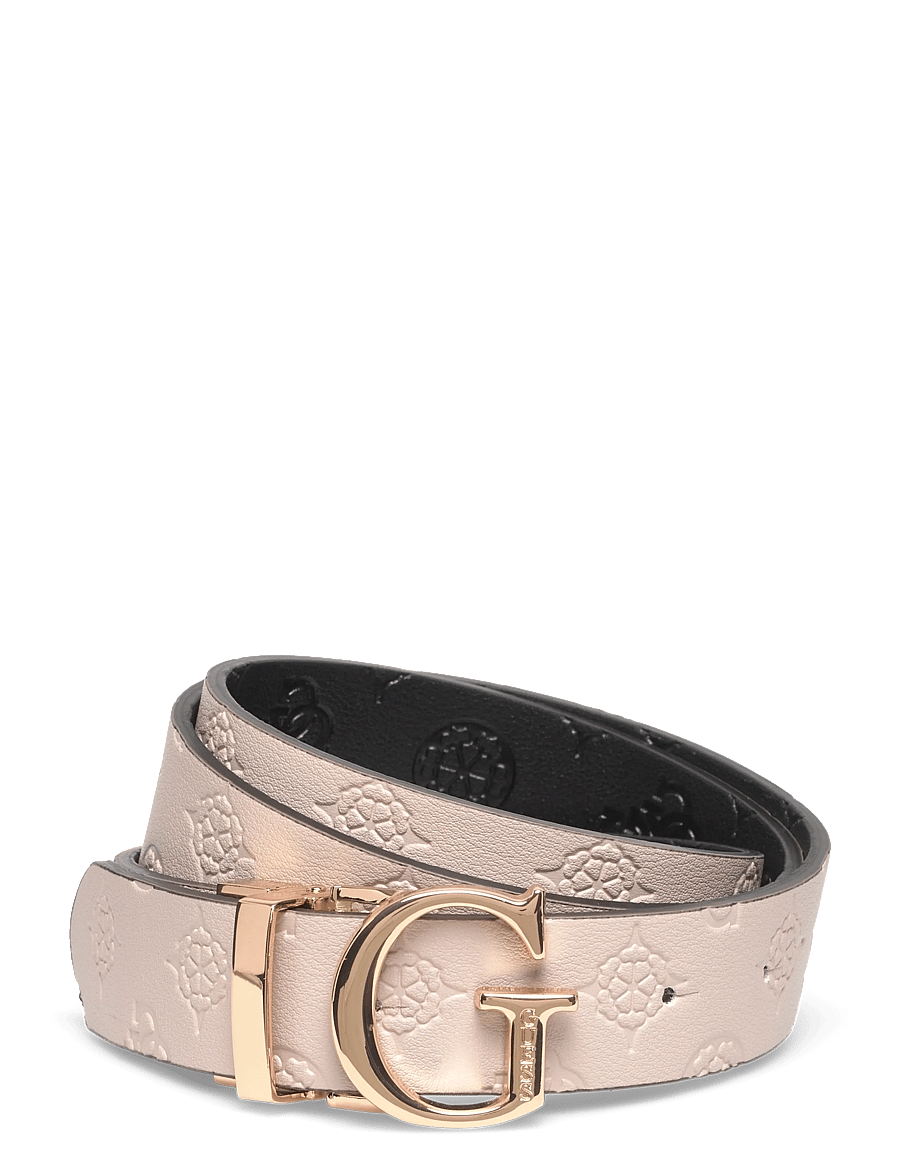 GUESS - ADJ&REV PANT BELT - kasdieniai diržai - black/dark taupe - 1