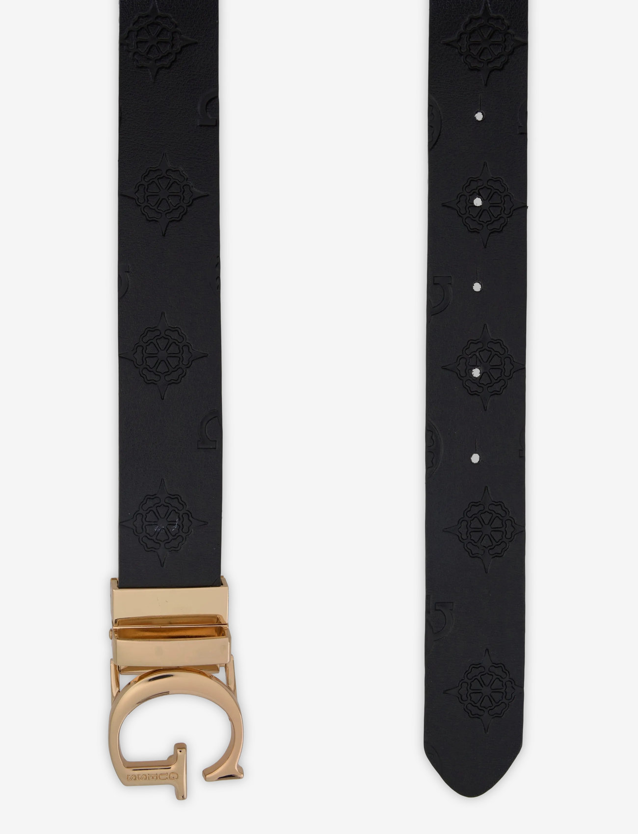 GUESS - ADJ&REV PANT BELT - tavalliset vyöt - wine multi - 1