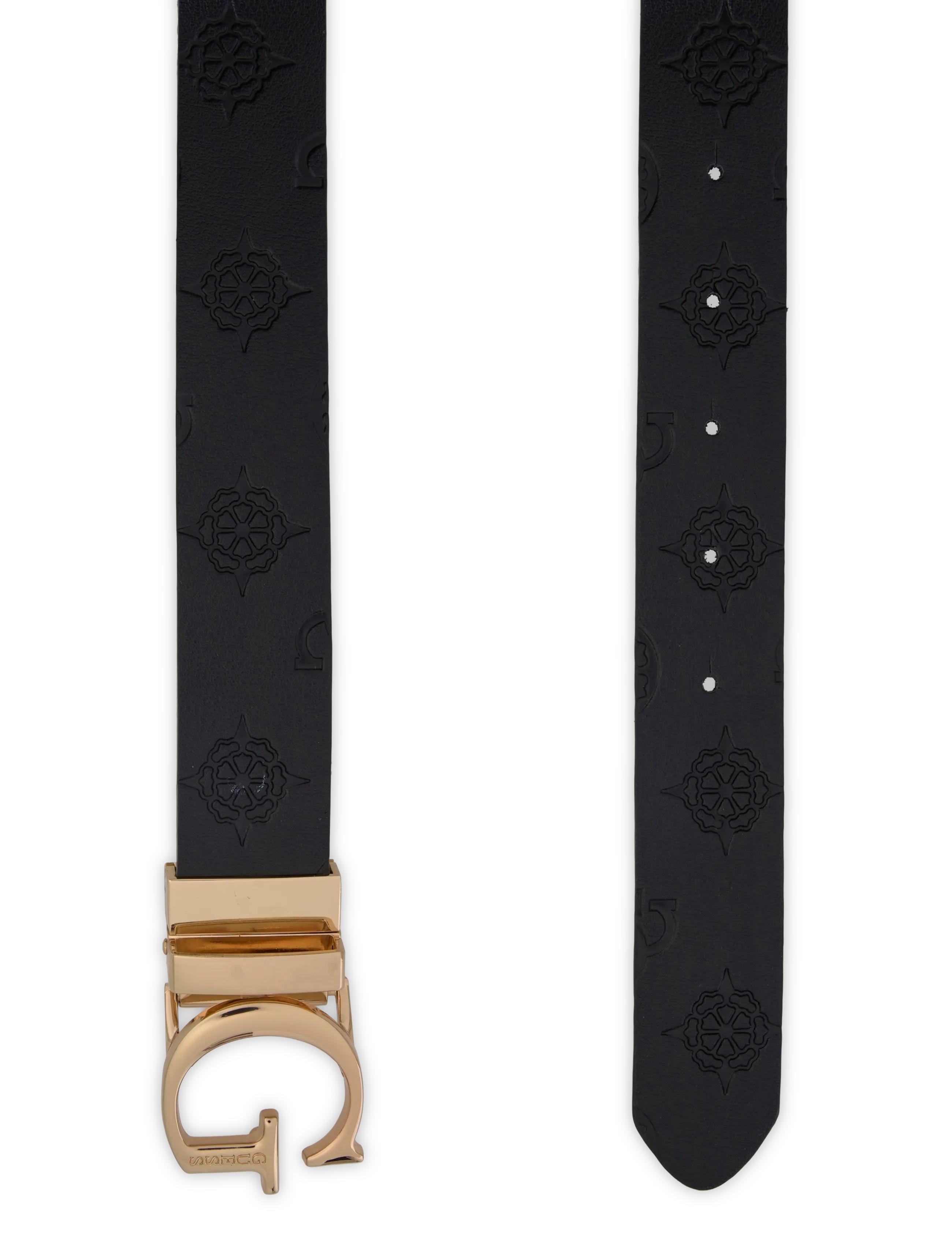 GUESS - ADJ&REV PANT BELT - igapäevased vööd - wine multi - 1