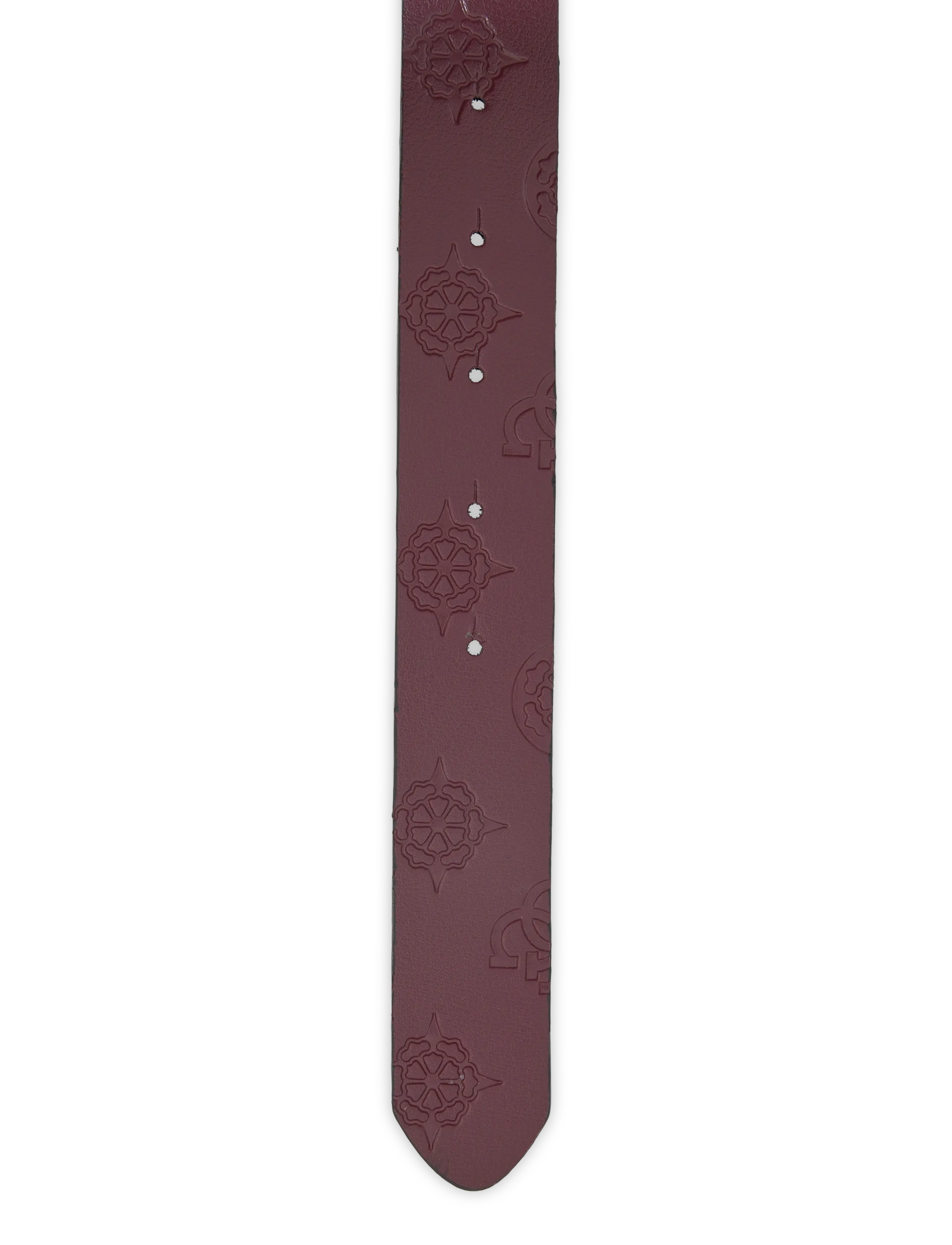GUESS - ADJ&REV PANT BELT - igapäevased vööd - wine multi - 5