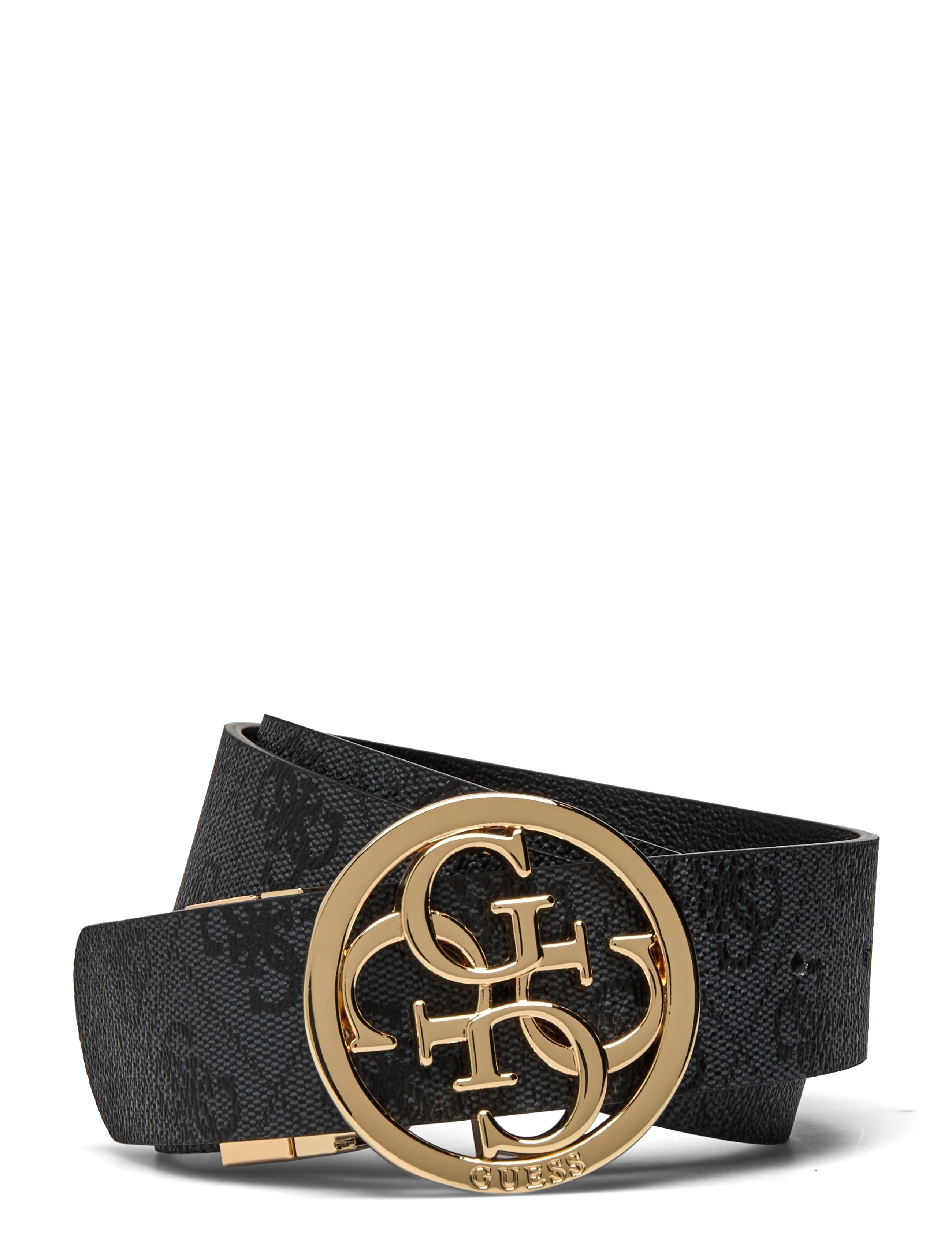 GUESS Noelle Adj & Rev Pant Belt H35, L, Black, Tilbehør > Bælter, Dame