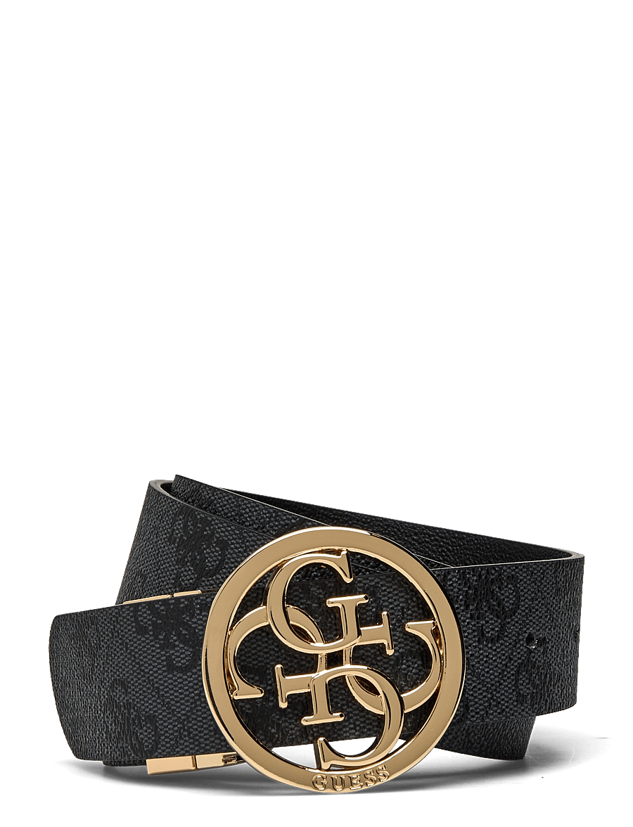 GUESS - NOELLE ADJ & REV PANT BELT H35 - freizeitgürtel - coal logo - 0
