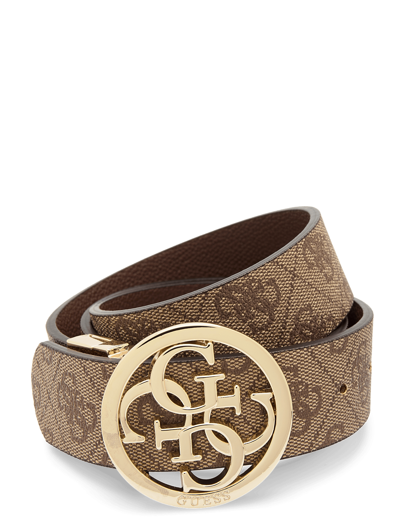NOELLE ADJ & REV PANT BELT H35 - LATTE LOGO