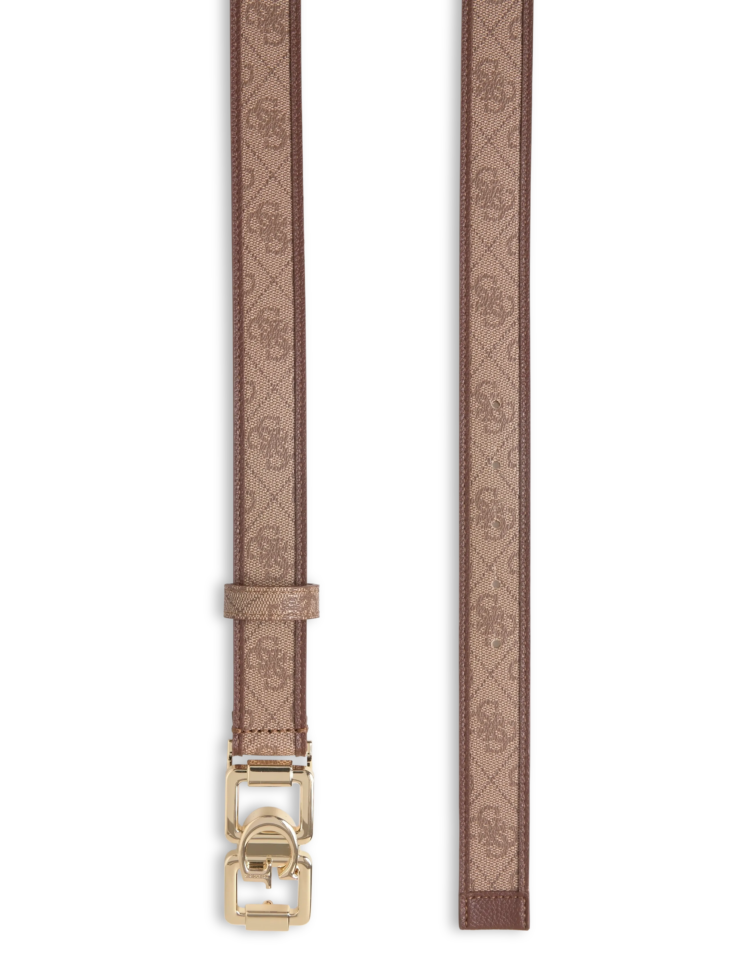 GUESS - KARNILLA NOT ADJ&NOT REV H30 - casual belts - latte logo - 1