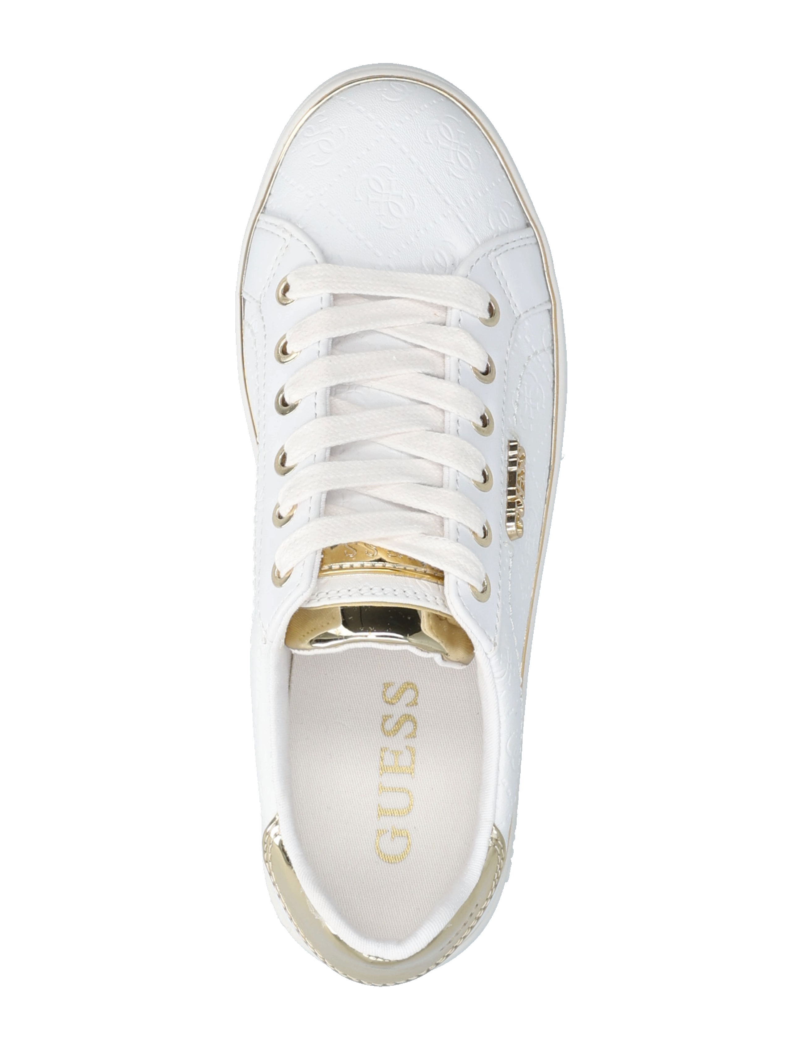 GUESS - BECKIE/ACTIVE LADY/LEATHER LIK - white - 3