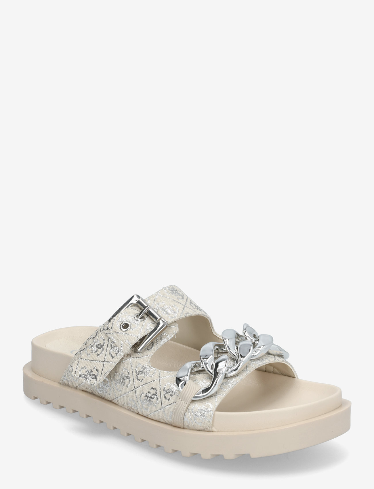 GUESS - FATEMA - kontsata sandaalid - beige silver - 0