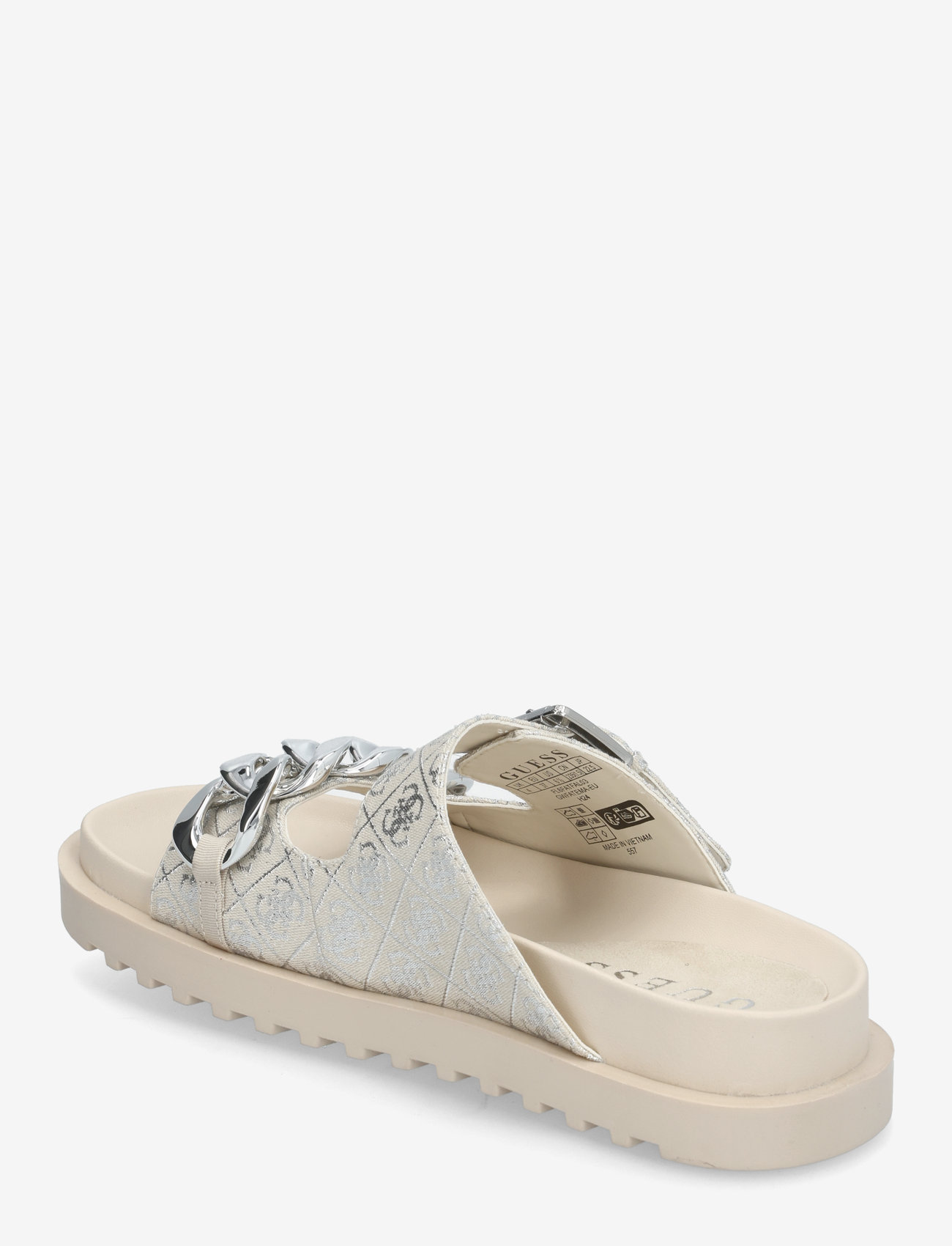 GUESS - FATEMA - kontsata sandaalid - beige silver - 2