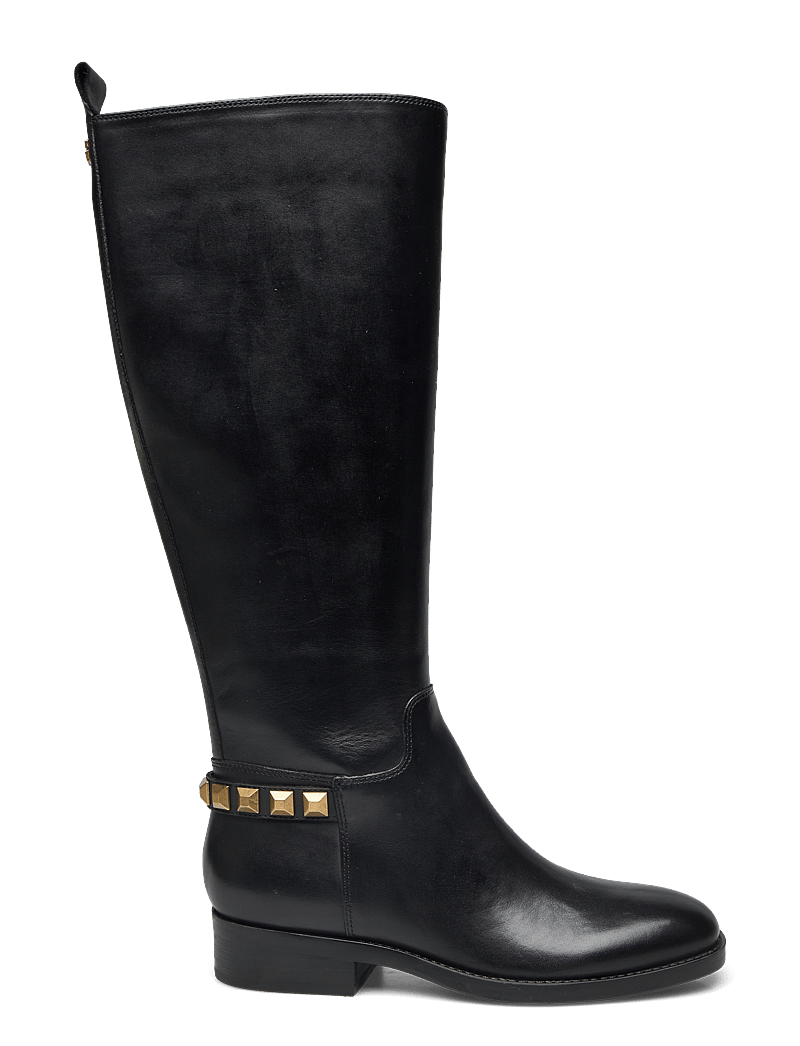 Knee High Boots Guess Black Leather Boots GUESS Bossy – Long Boots