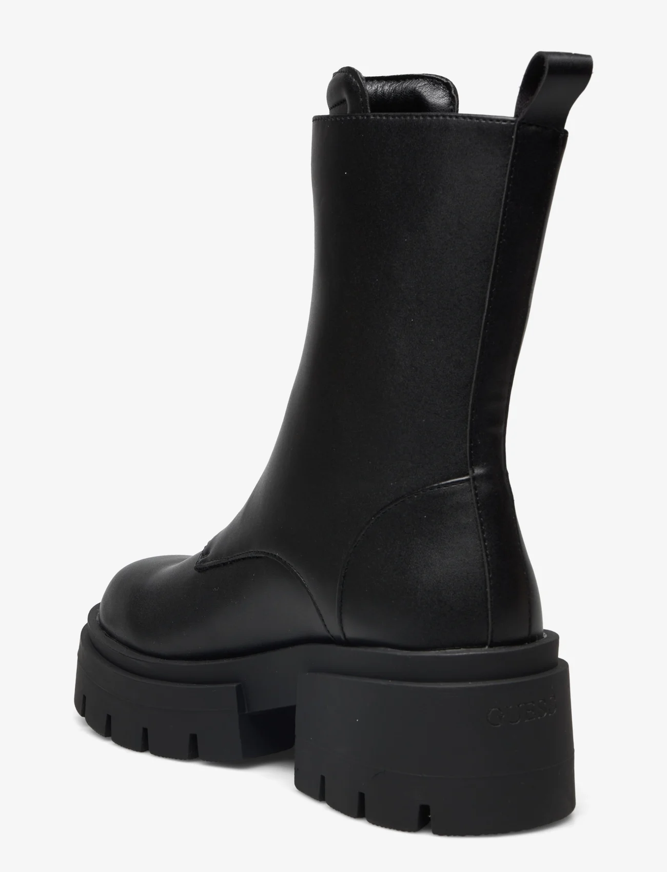 GUESS - LEILA - flat ankle boots - black - 1