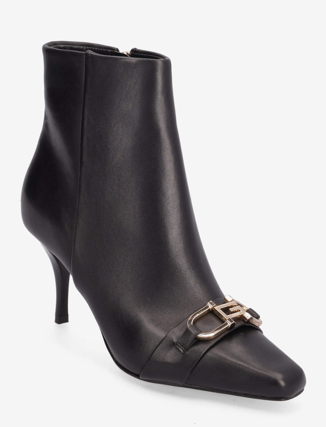 Guess high top heel ankle boots