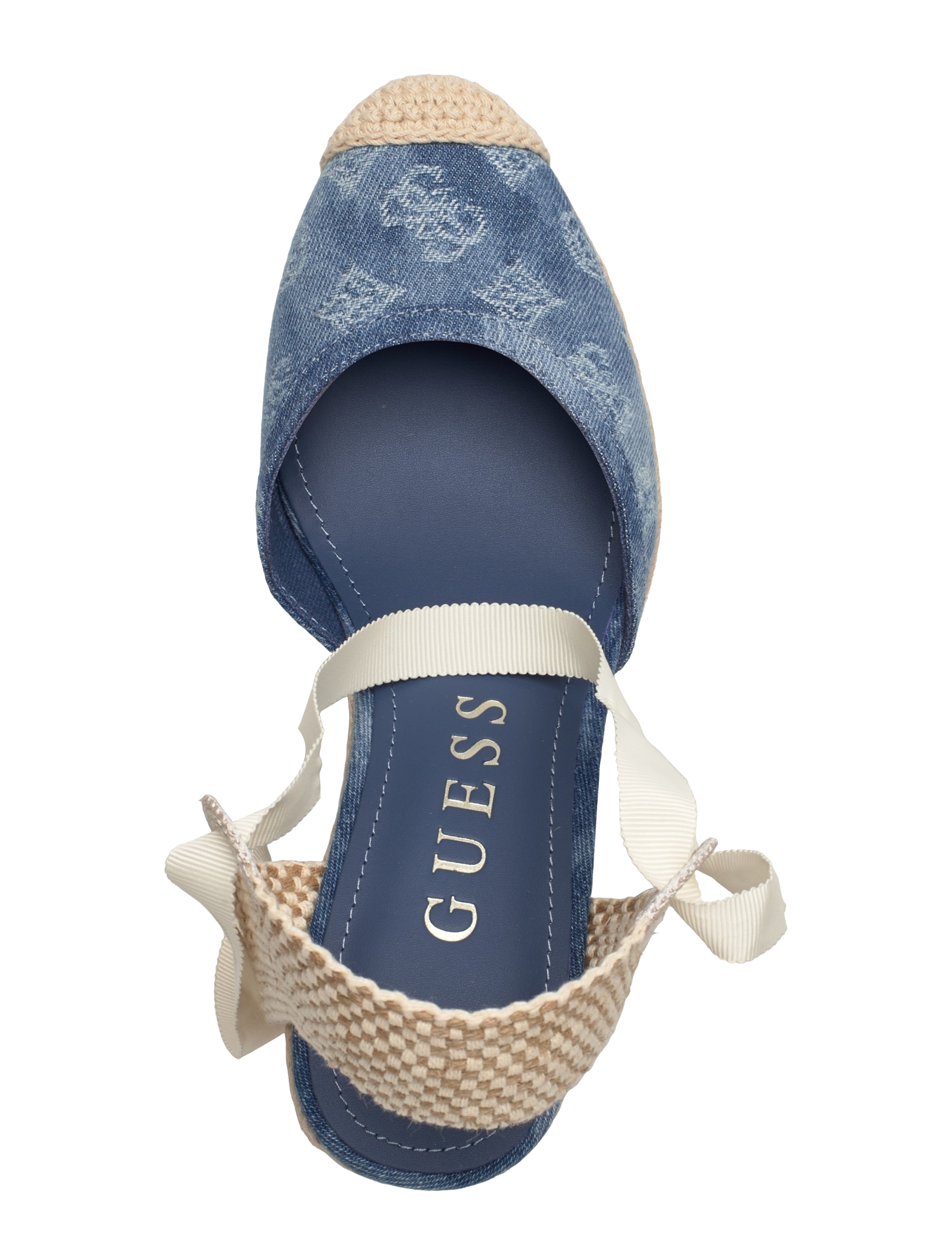 GUESS - CYRENA - wedges - blue - 3