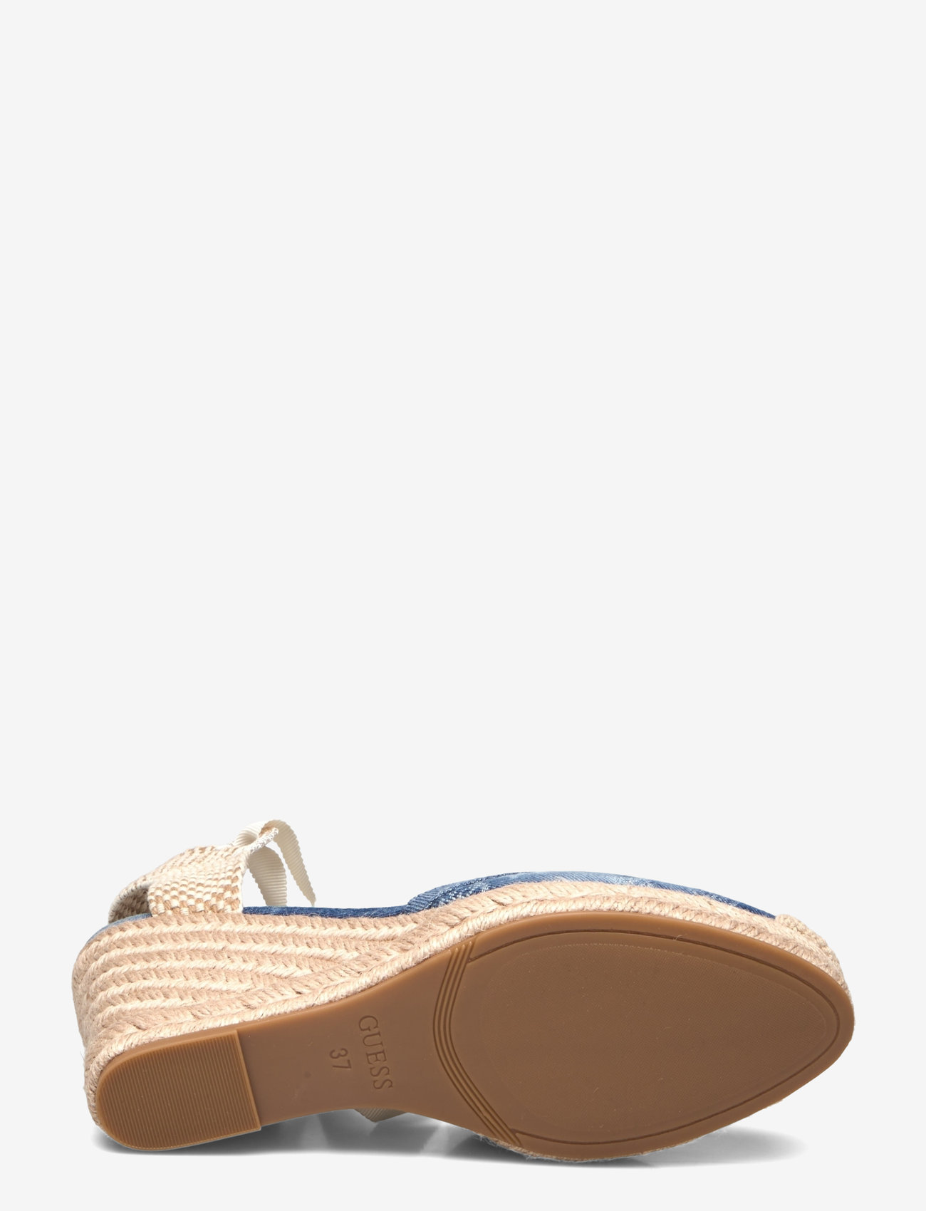GUESS - CYRENA - heeled espadrilles - blue - 4