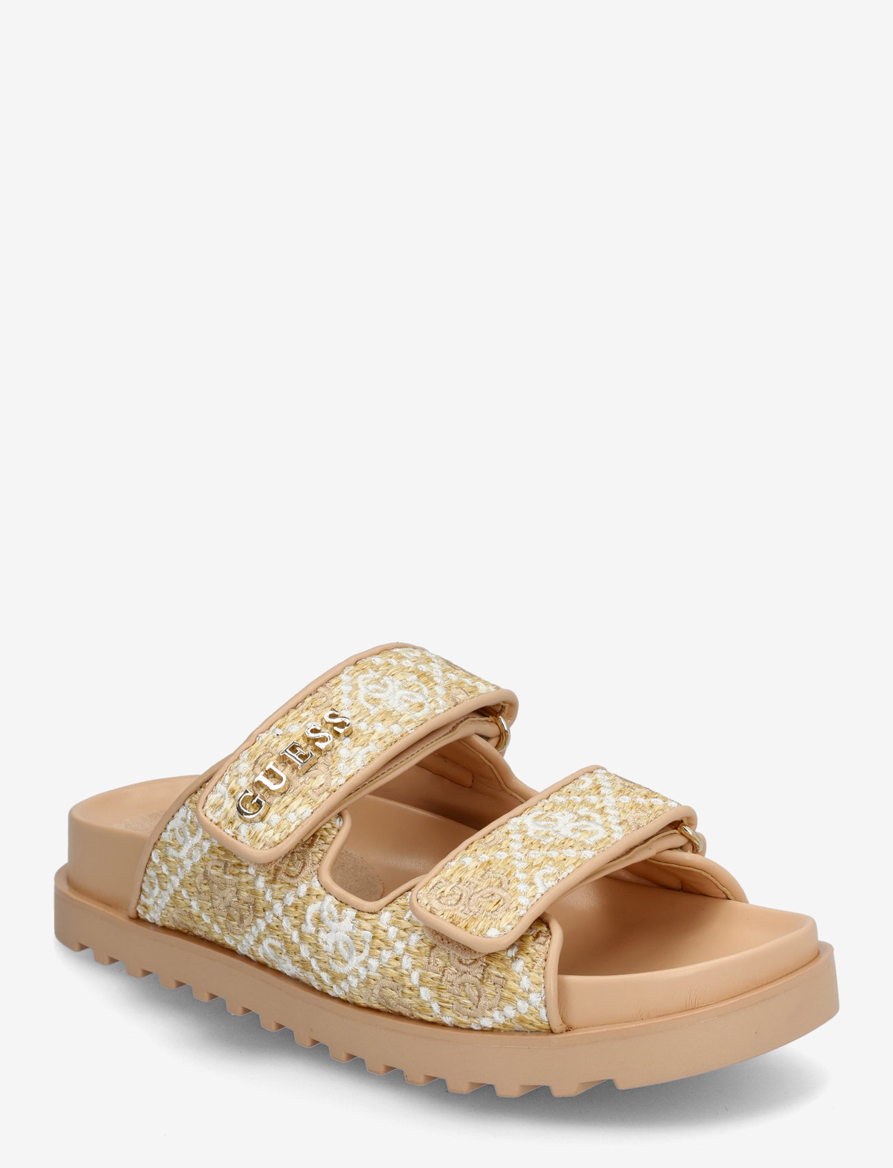 GUESS - FADELIZZ - platta sandaler - cream - 0