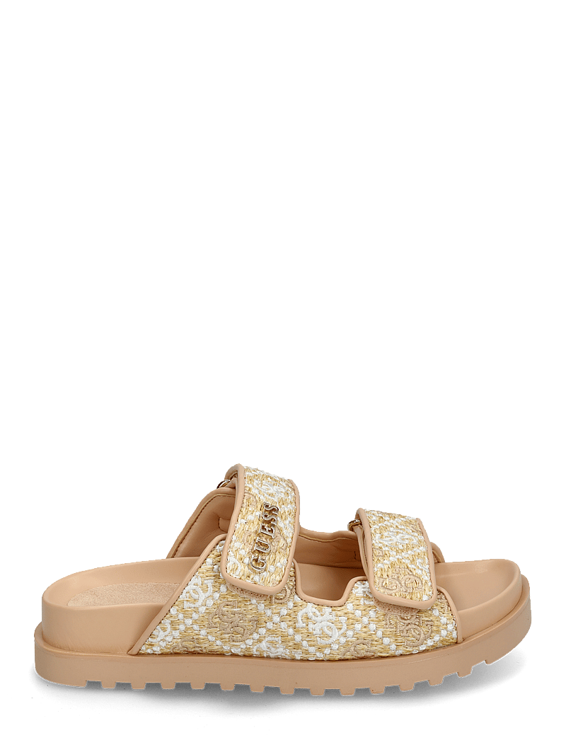 GUESS - FADELIZZ - platta sandaler - cream - 1