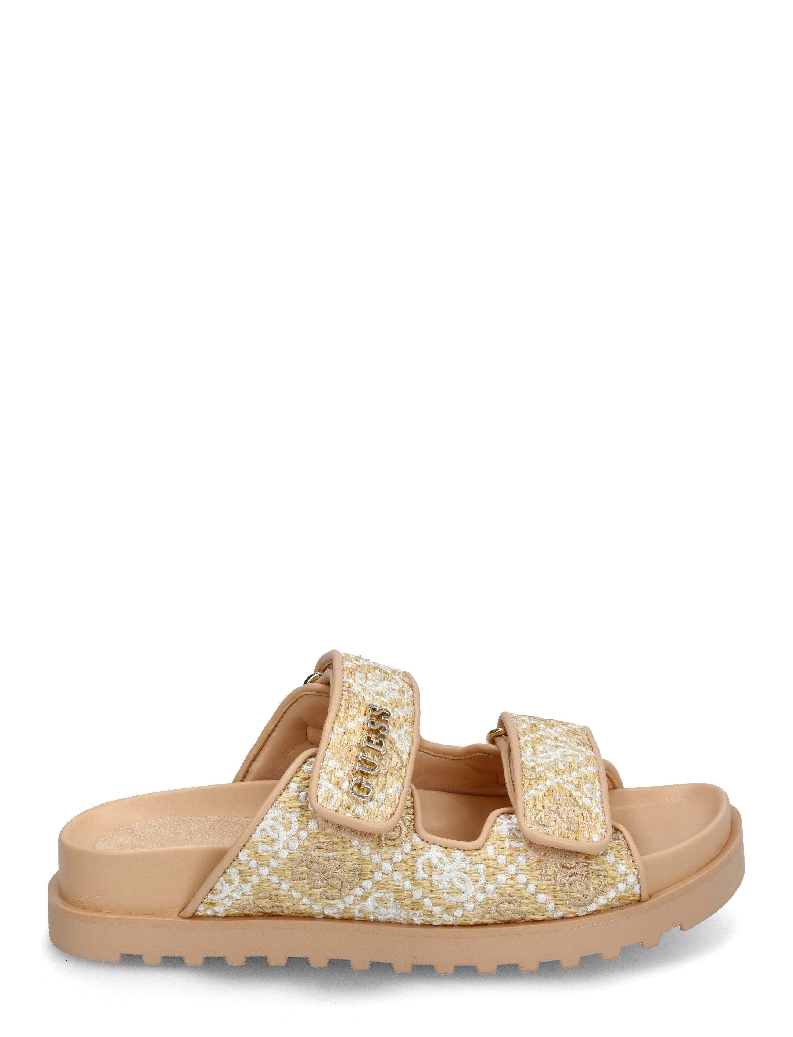 GUESS - FADELIZZ - sandales plates - cream - 1