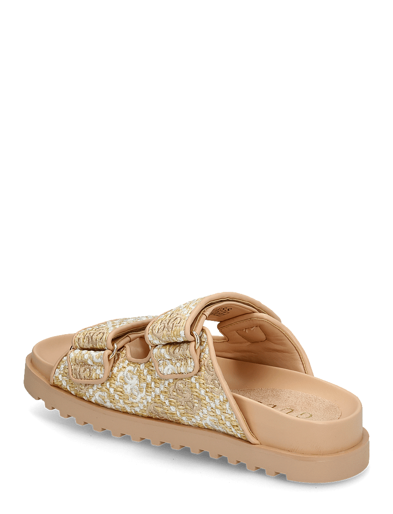 GUESS - FADELIZZ - platta sandaler - cream - 2