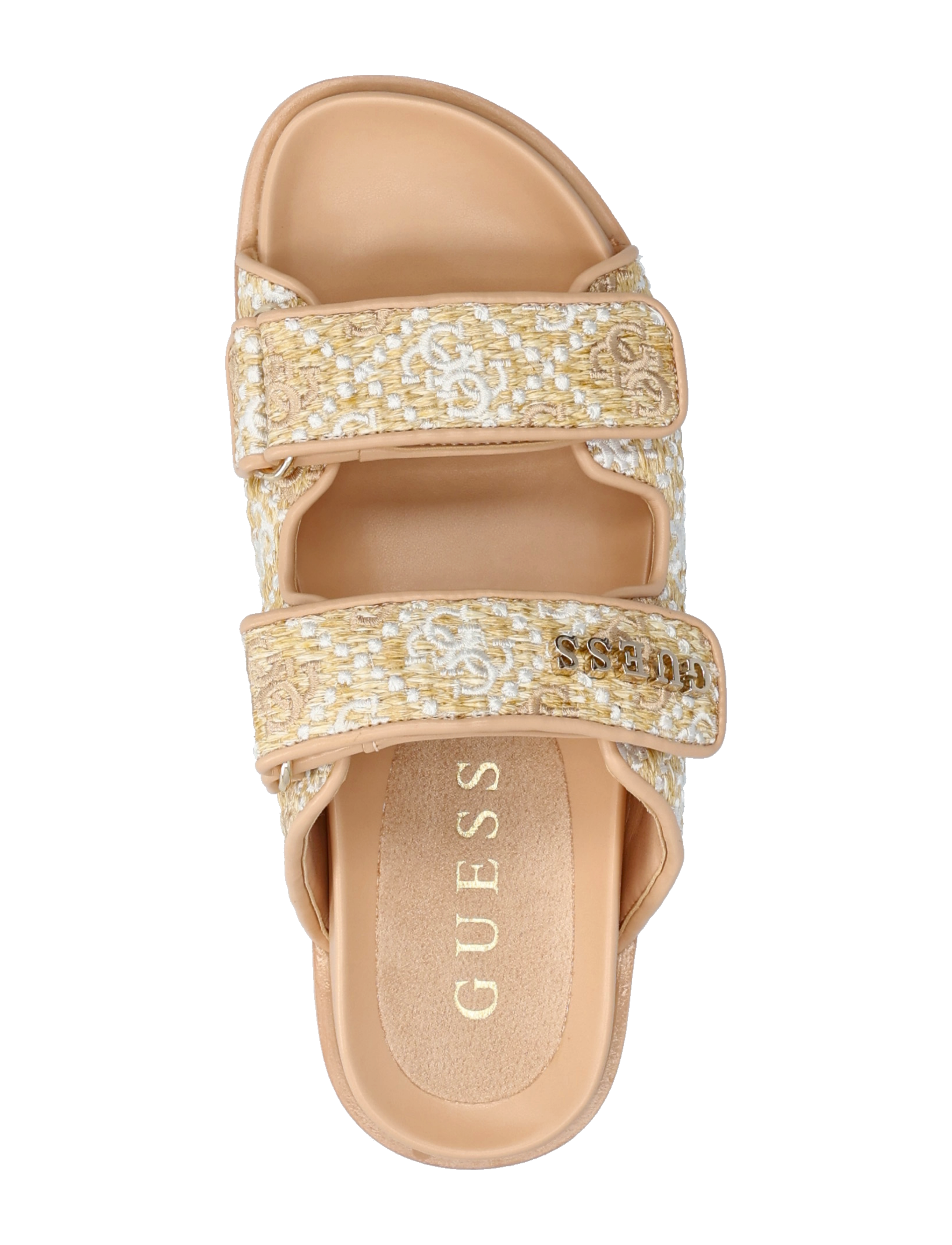 GUESS - FADELIZZ - sandales plates - cream - 3