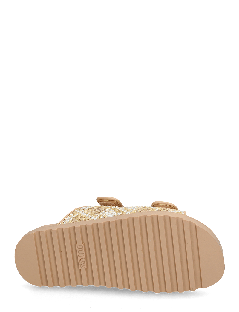 GUESS - FADELIZZ - platta sandaler - cream - 4