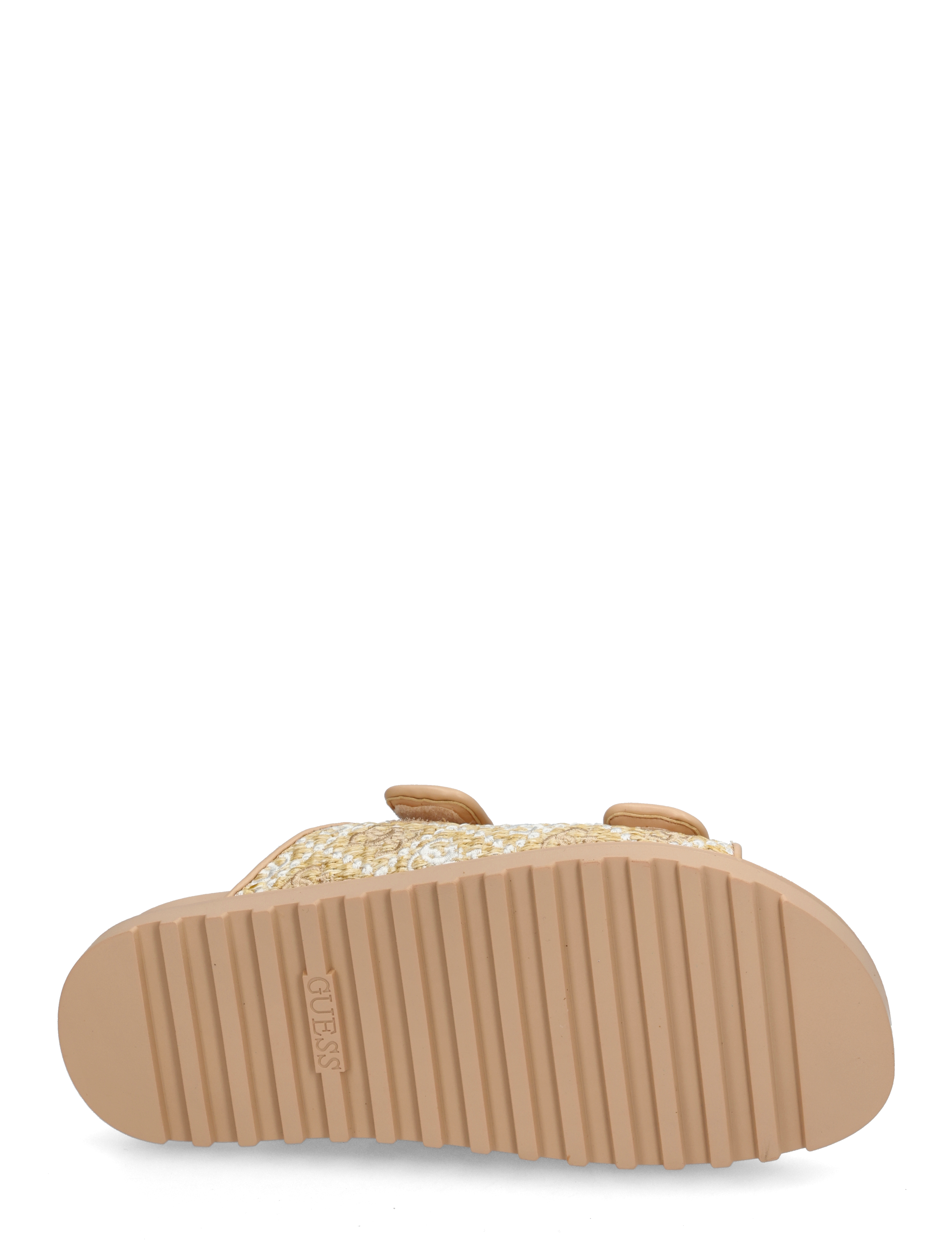 GUESS - FADELIZZ - sandales plates - cream - 4