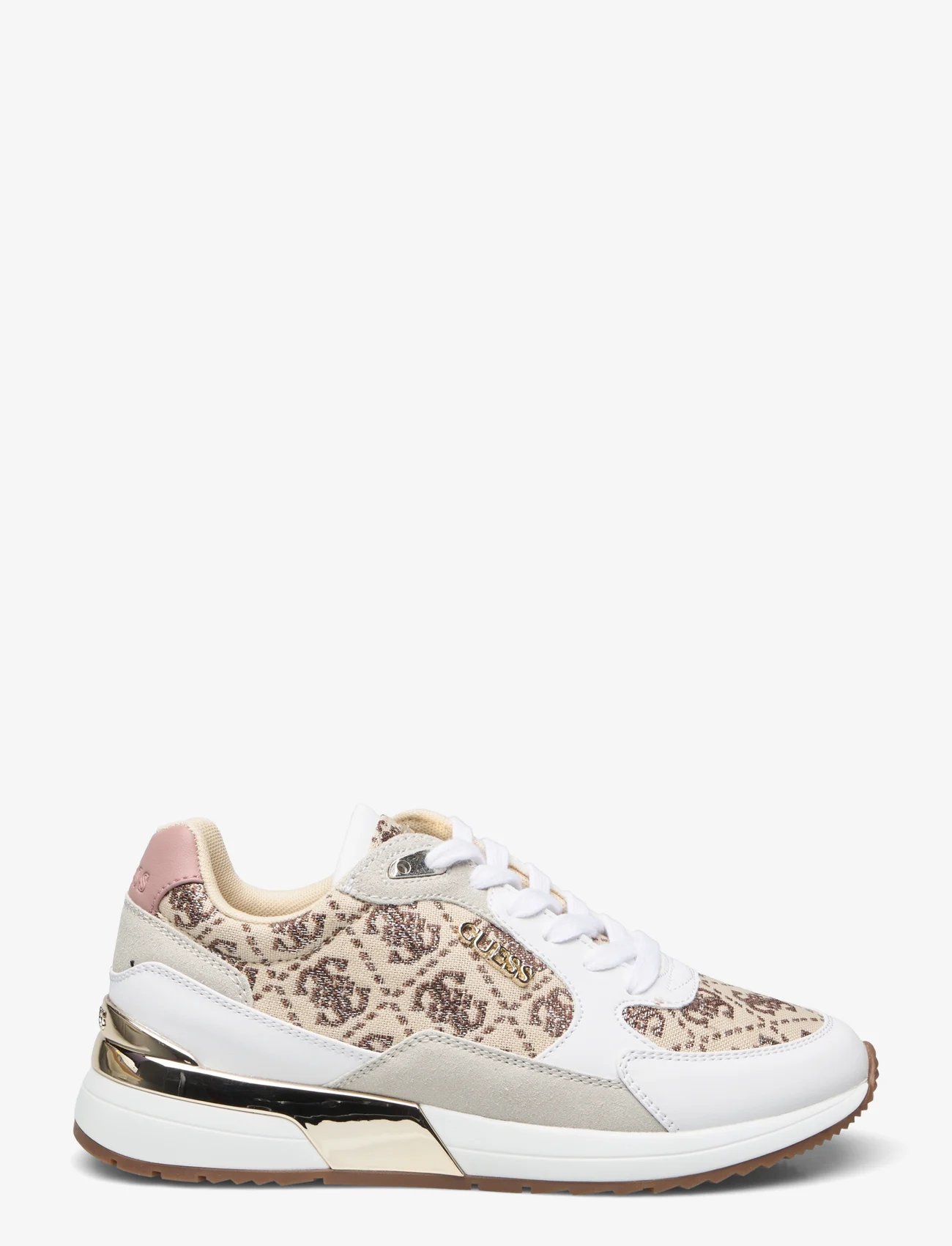 GUESS - MOXEA10 - sneakers med lavt skaft - white brown - 1